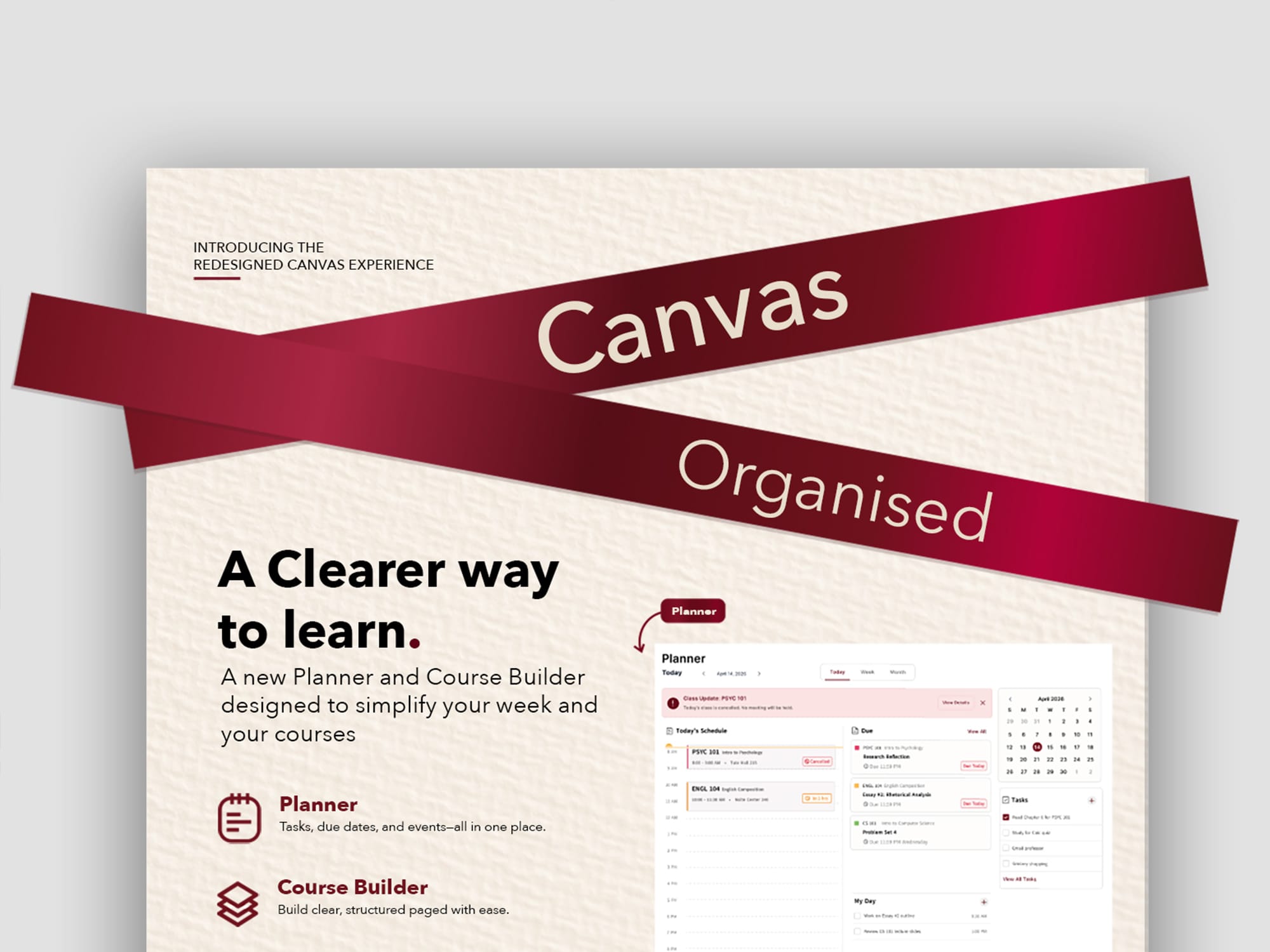 Canvas Redesign